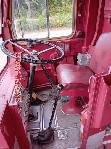 Photo the driver cab of - , driver's