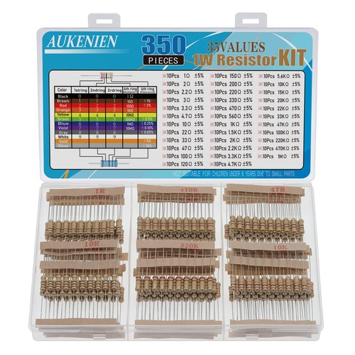 Resistor assortment kit 35 - 1w,