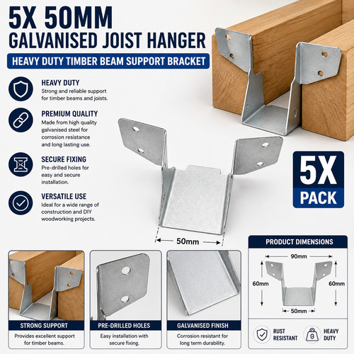 50mm galvanised joist - 50mm,