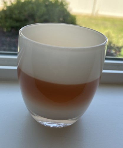 Glassybaby warm fuzzy hand - "warm,