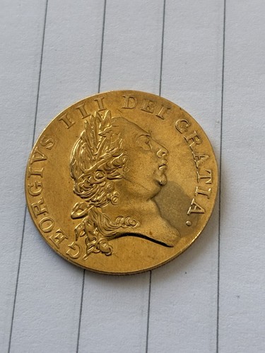 George lll gold guinea - george,
