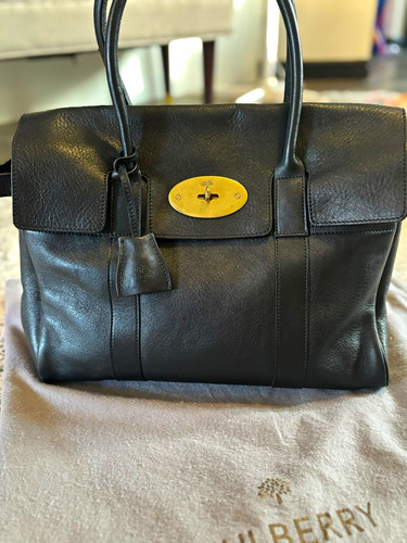 Mulberry black pebbled leather - mulberry,