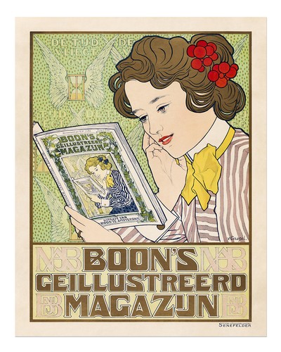 Vintage art nouveau - vintage,