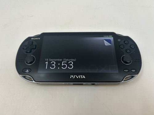 Sony vita console black - sony,