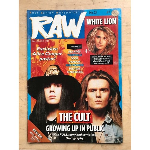 Cult raw magazine july - raw,