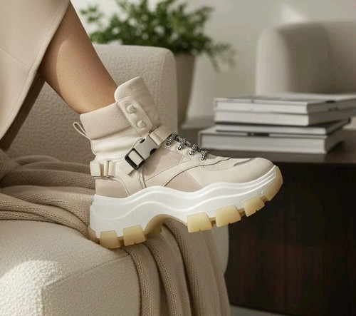 Prada monolith combat - combat, boots