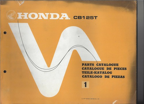 Honda cb125t twin parts - honda,