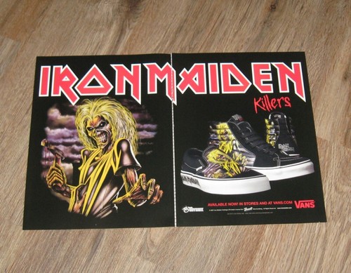 Iron maiden vans shoes - maiden, ad