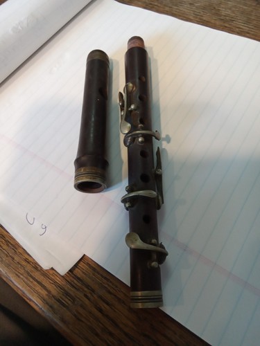 Vintage wooden piccolo flute - vintage, /