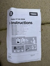 Thule fitting kit 3028 used - fitting,