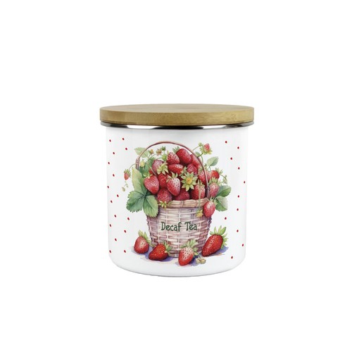 Strawberry basket decaf tea - decaf,