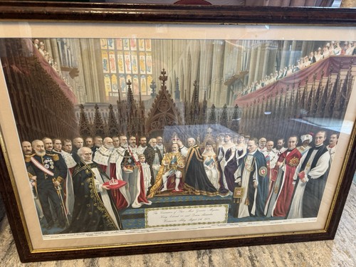 Chromolithograph print the - of,