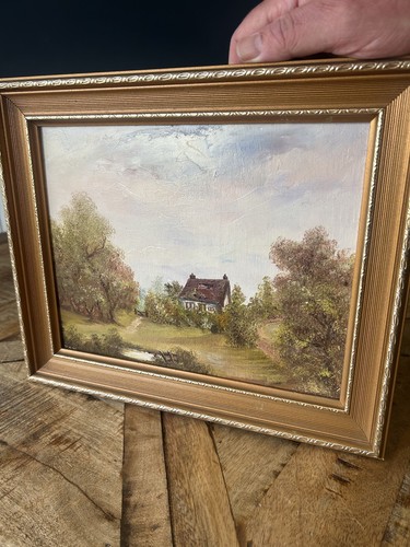 Vintage small framed original - vintage,