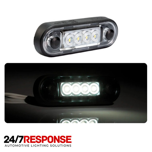 White led marker lamp - white,