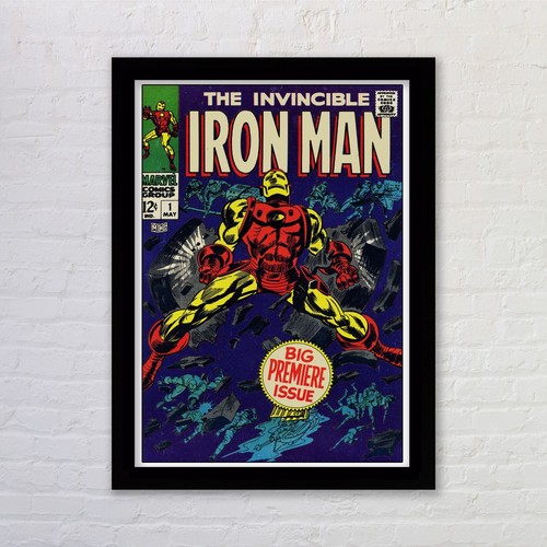 Framed invincible iron man - framed,