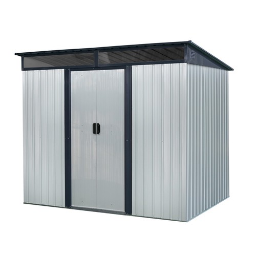 8x6 outdoor metal storage - outdoor,