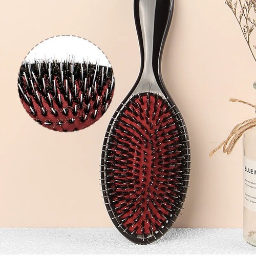 Natural boar bristle - natural, hair