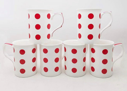 Set white bone china - 6,