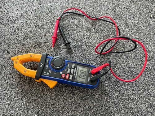 Lap digital clamp - lap, meter