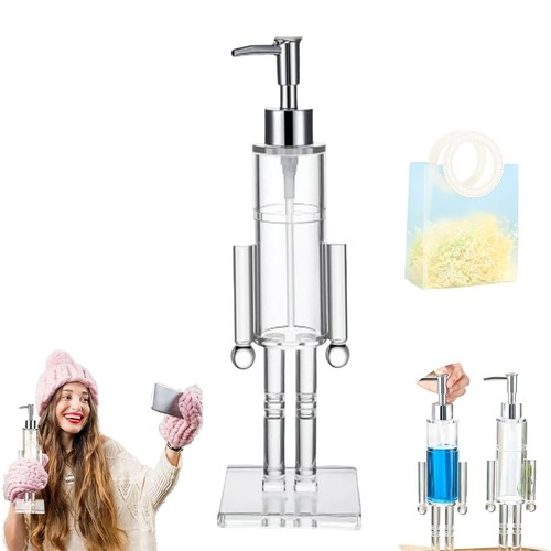 Empty pump bottle - bottle, refillable
