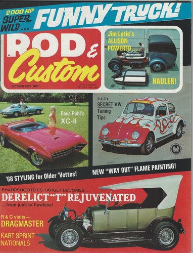 Rod custom october 1967 - rod,