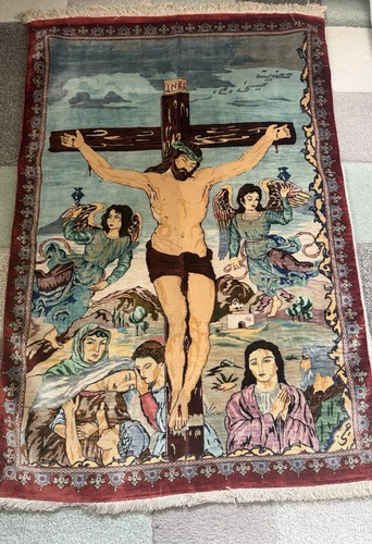 Exceptional hand knotted - knotted, silk