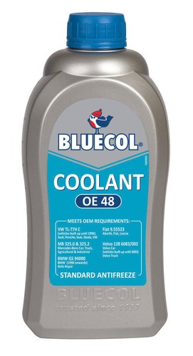 Bluecol anti freeze - anti, blue
