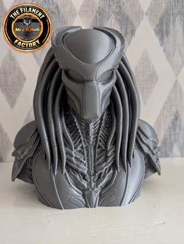 Predator style bust space - predator, grey