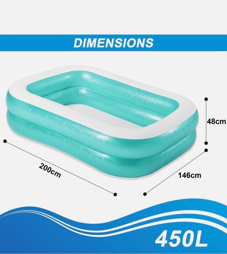 Family inflatable swimming - family,