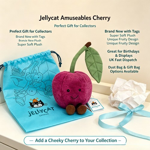 Jellycat amuseables cherry - jellycat,