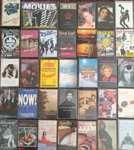Music cassette albums pop - cassette,