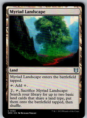 Mtg myriad landscape 164 - mtg,