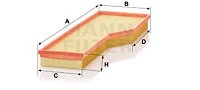 Air filter fits porsche - air, 911