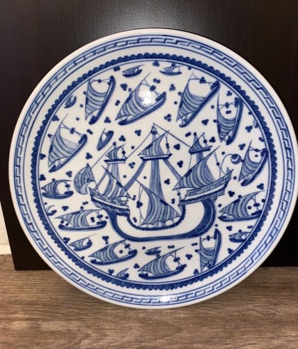 Turkish pottery plate kutahya - pottery,