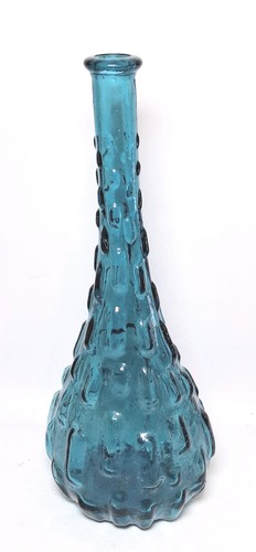 Vintage empoli art glass - art, blue