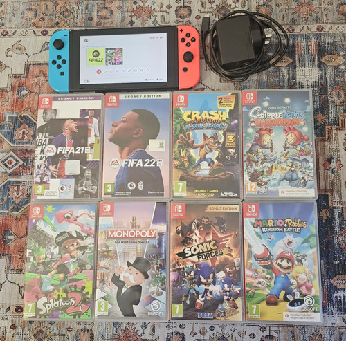 Nintendo switch console - nintendo, huge