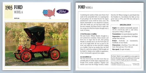 Ford model 1903 popular - a,