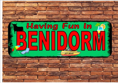 Benidorm vintage style - vintage,