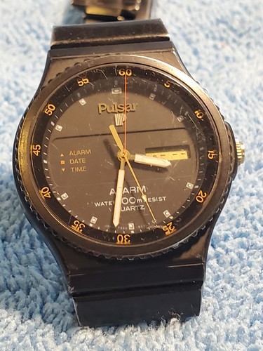 Pulsar 1980 alarm - pulsar, watch