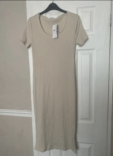 Ribbed midi dress from primark - ribbed,