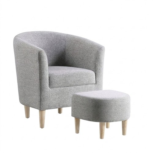 Grey tub chair - grey, bucket