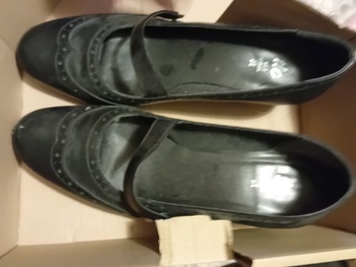 Tlc size leather - size, heeled