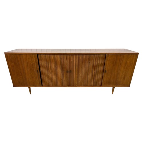 Mid century modern tambour - modern,