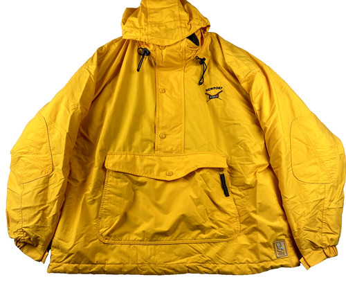 Vintage mens yellow rain - mens,