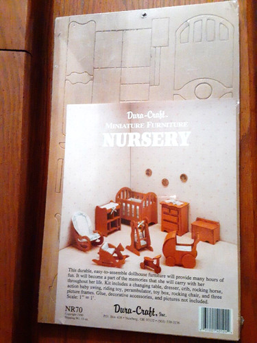 Dura craft nursery miniature - craft,