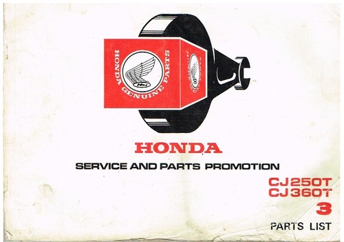 Honda cj250t cj360t - honda,