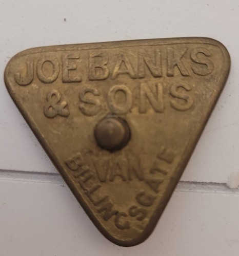 Billingsgate brass token - billingsgate,