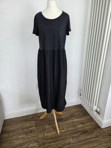 Hush short sleeved black - hush, midi