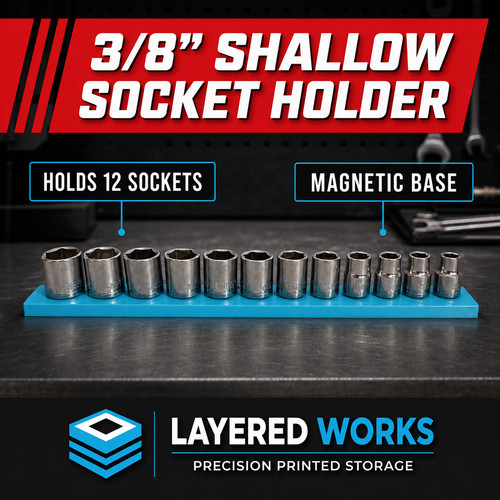 Shallow halfords advanced - shallow, 3/8