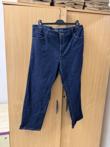 Straight leg jeans - straight, indigo
